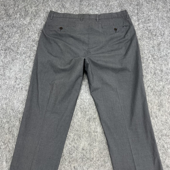 Polo Ralph Lauren Pants Mens 34x32 Gray Straight Fit Stretch Chino Casual Office - Picture 11 of 16